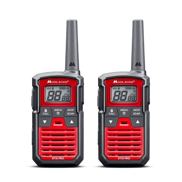 Midland XT10 Pro Two Way Radio Walkie Talkies (Pair)