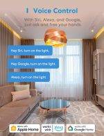 Meross Homekit Smart Wi-Fi Wall Switch 1-Gang 2-way MSS550HK-EU - Image 2