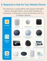 Meross Homekit Smart Wi-Fi In-Wall Switch 10A (Matter) MSS815MA-UN - Image 5