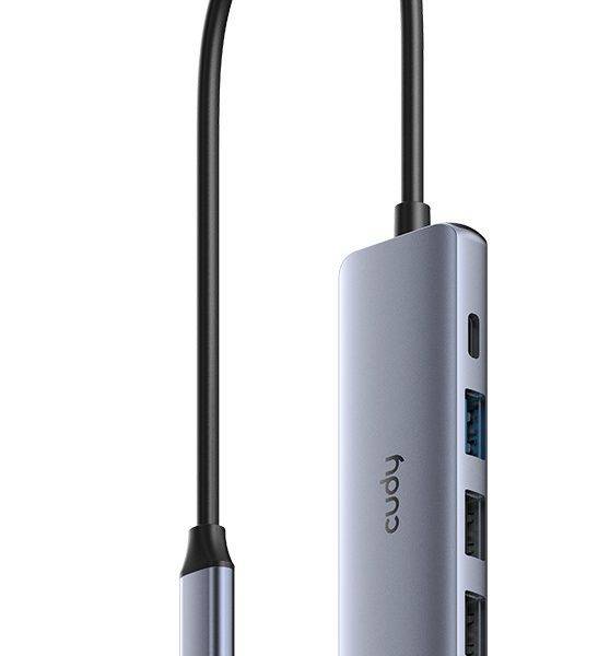 Cudy Hub USB-C 1xHDMI 4K30Hz/PD100W/3xUSB-A UH405