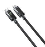 Unitek USB-C Cable PD60W Braided with Display 1.0m C14158A-1M
