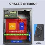 Alcatroz PC Case M-ATX FUTURA MILLENIA M600 PRO USB3.0 Incl 2 Fans & 235W PSU - Image 2