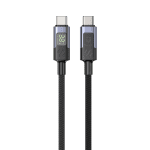 Unitek USB-C Cable PD60W Braided with Display 1.0m C14158A-1M - Image 2