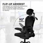 Armaggeddon Office Chair Mesh VERTEBRAE V3 Black - Image 6