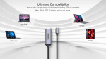 Unitek Converter USB-C to HDMI Cable 8K60Hz 1.8m V1423B - Image 5