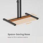 Brateck TV Floorstand 40x40 96cm 35kg FS47-44T-01 - Image 4