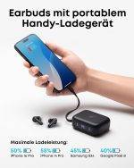 Anker Soundcore P41i T Earbuds with Portable Phone Charger (Built-in) black - Image 3