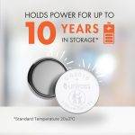 Uniross Lithium-Button Cell CR2016HP High Power (5pack) - Image 2