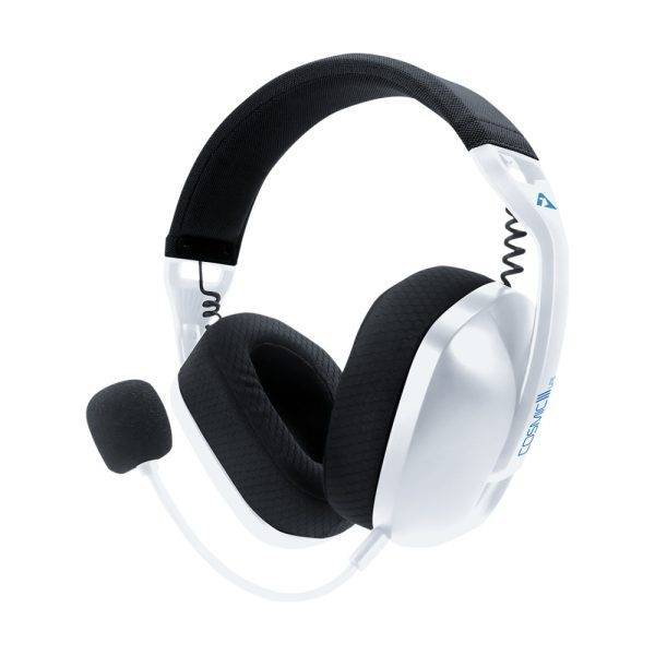 Armaggeddon Gaming Headset USB+3.5mm+2.4G+BT Fabric COSMIC-III LITE White