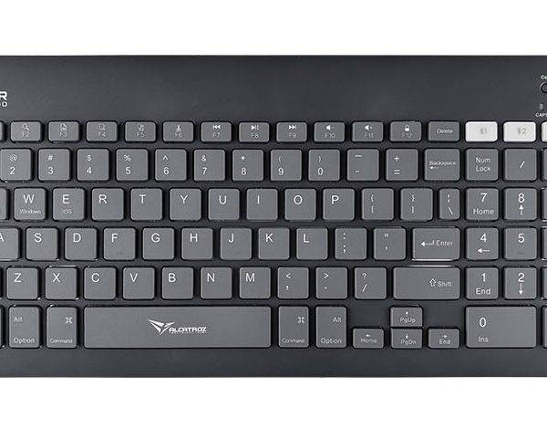 Alcatroz XPLORER GO! BTR 200 Wireless Mini Keyboard 2.4G+BT Slate Black