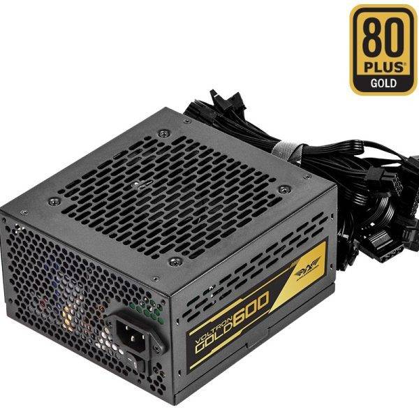 Armaggeddon Gaming PSU 600W Modular & Certified 80+ VOLTRON GOLD 600 Black