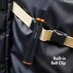 Uniross GX500 USB Rechargeable Torch IP44 Waterproof Aluminium 1000 lumens 140m Beam 120hrs Battery - Image 4