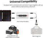 FlexSolar 120W Universal Portable & Foldable IP68 Solar Panel - Image 3