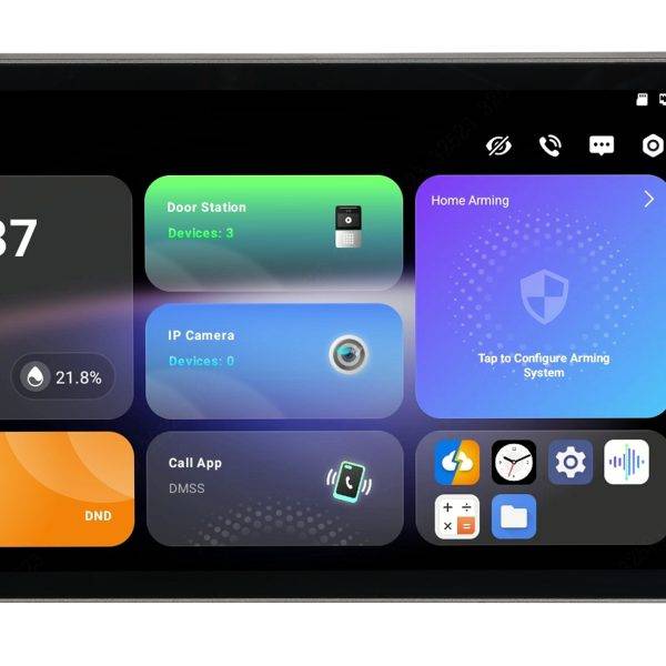 Dahua VD IP Doorphone Monitor Wireless 7'' Android/ Mechanical With Temperature-Humidity Sensor SCP3022B-IBZ