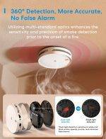 Meross HomeKit Smart Smoke Alarm (Matter) MA151 - Image 3