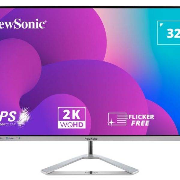 Viewsonic Monitor VX 32'' 2K IPS 75Hz Frameless/Speakers/DisplayPort/HDMI VX3276-2K-mhd-2