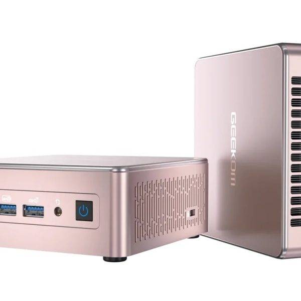 GEEKOM A5 Mini PC Ryzen5 7430U 16GB DDR5, 512GB SSD, 2.5GbE, HDMI/USB-C, Win11 Pro