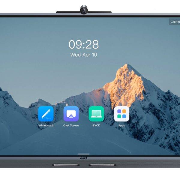 Yealink Interactive Display Touch 65" 4K Android15 with 50MP Camera & GooglePlayStore MeetingBoard65C-EDLA