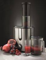 Gorenje Kitchen Juicer 900W 1.5L Pulp Container XXL Tube JC900E Inox/Black - Image 6