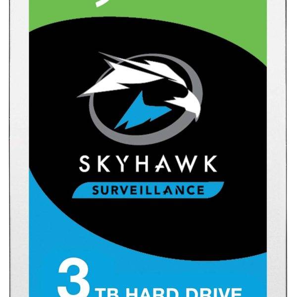 Seagate Skyhawk 3TB HDD SATA 3.5'' CCTV ST3000VX010-FR RECERTIFIED