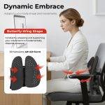 Lumivida Ergonomic Lumbar Support Cushion Ergonomic with Breathable Mesh Cover RLC03-1 - Image 5