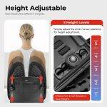 Lumivida Ergonomic Lumbar Support Cushion Ergonomic with Breathable Mesh Cover RLC03-1 - Image 6