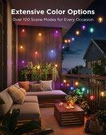 Govee Outdoor Smart String Lights RGBICW H7025CB1 - Image 2