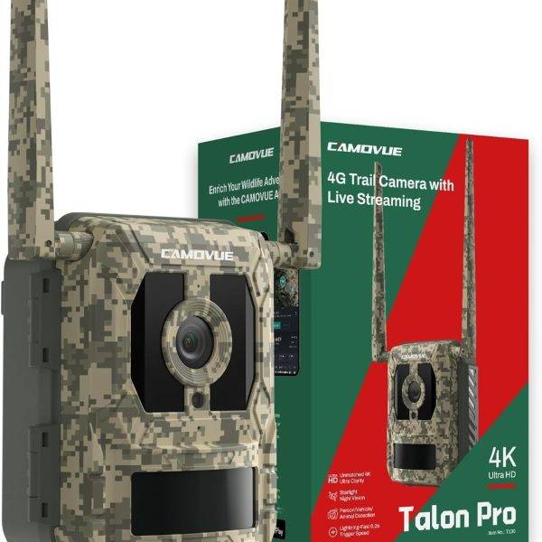 Reolink Camovue Talon Pro S130 4K 4G Wildlife Battery Solar Camera (with Lithium Battery included)
