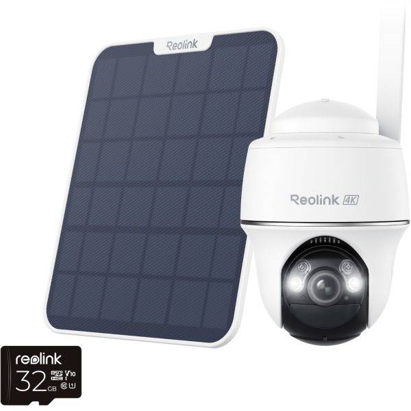 Reolink BP4G Outdoor Battery Camera 4K PTZ GO PT Ultra (G440) (White) (Hard Bundle)
