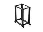 Lanberg Open Rack 19" 22U Adj.Depth 600-1000mm Black - Image 3