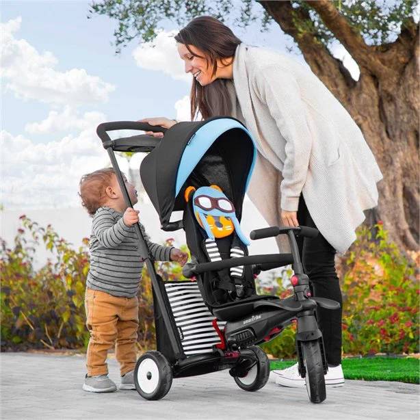 SmarTrike STR5 Zoo Squirrel 7 in 1 τρίκυκλο καρότσι με χειρολαβή γονέα
