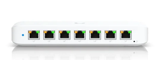 Ubiquity UniFi Switch Ultra 60W PoE Gigabit 8-Ports 7 PoE USW-ULTRA-60W