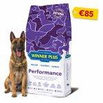 Winner Plus Performance 18kg super premium dry food for active dogs