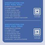 Alcatroz PC Case M-ATX AZZURA MILLENIA M200 with 235W PSU - Image 5