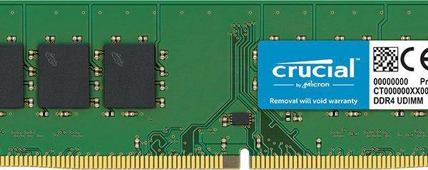 Crucial RAM DIMM DDR4 3200 8GB Desktop Memory with tray CT8G4DFRA32AT