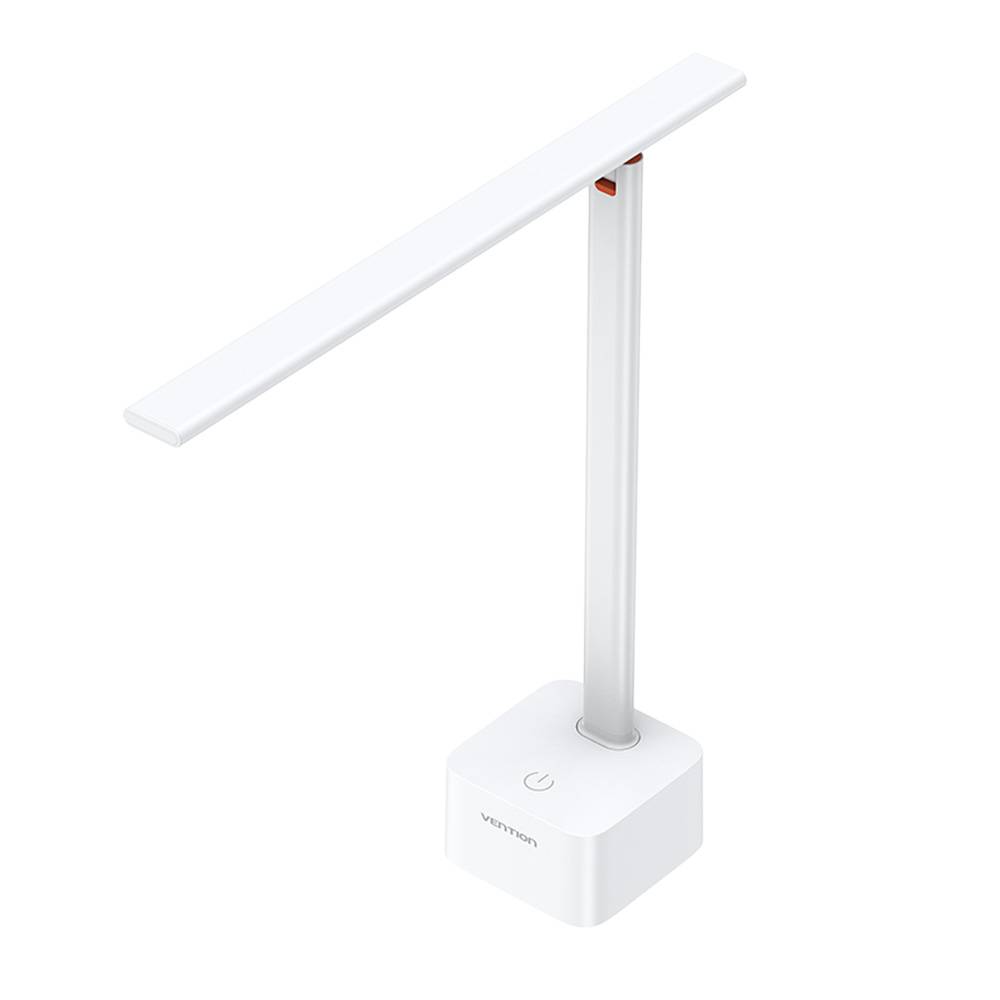 Vention USB Rechargeable Aluminium Foldable Desk Lamp White PDBW0