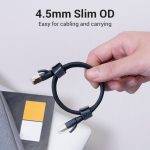 Vention NETWORK Cable CAT8 SFTP Slim 1.5m Black IKIBG - Image 3