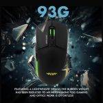 Armaggeddon Gaming Mouse Wired+2.4G+BT Recharge 600mAh MIRAGE-VI Black - Image 2