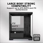 Armaggeddon Aquaron Pro ATX Gaming Case White - Image 5