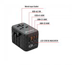 Verbatim Charger Travel Adapter World to World GAN III 65W 2xC 2xA UTA-05 - Image 5