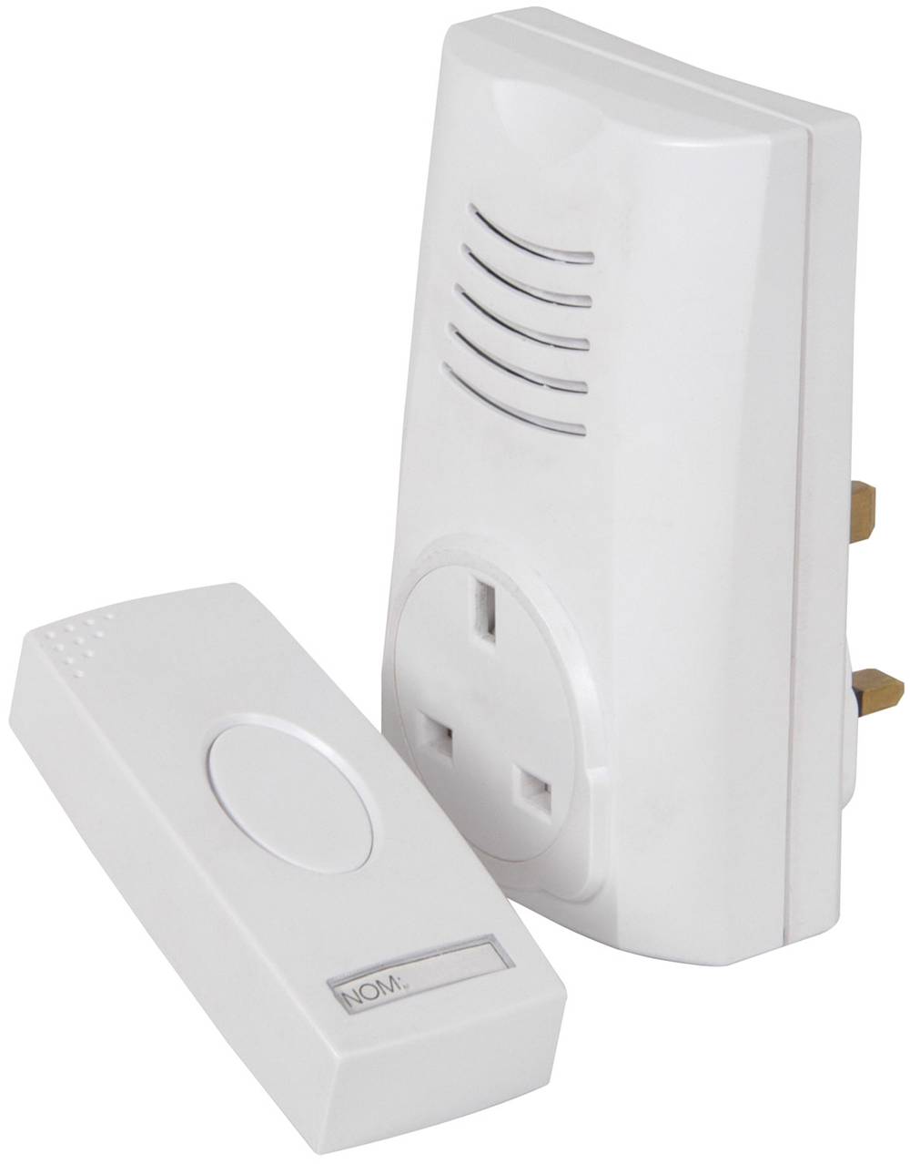 Mercury DB300 Wireless DoorBell Plug-in & Plug-Through 350.300UK