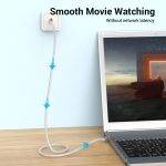 Vention NETWORK Cable CAT6A SFTP 0.5m Grey IBHHD - Image 3