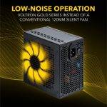 Armaggeddon Gaming PSU 600W Modular & Certified 80+ VOLTRON GOLD 600 Black - Image 4