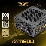 Armaggeddon Gaming PSU 600W Modular & Certified 80+ VOLTRON GOLD 600 Black - Image 2