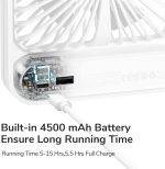 Jisulife Desktop Fan Powerbank Out FA26 White - Image 6