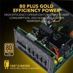 Armaggeddon VOLTRON GOLD 800 Gaming PSU 800W Modular & Certified 80+ Black - Image 6