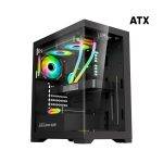 Armaggeddon Gaming Case ATX AQUARON PRO Black - Image 2