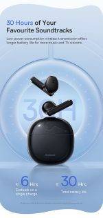 Baseus Headphones In Ear TWS Bowie E13 Galaxy Black - Image 4