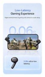 Baseus Headphones In Ear TWS Bowie E13 Galaxy Black - Image 6