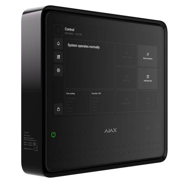 Ajax EN54 Fire Detection Hub Black